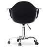 Buy Office Chair with Armrests - Desk Chair with Castors - Emery Black 14498 with a guarantee