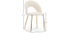 Buy Dining Chair - Upholstered in Bouclé Fabric - Maeve White 61167 - prices