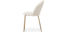 Buy Dining Chair - Upholstered in Bouclé Fabric - Maeve White 61167 home delivery