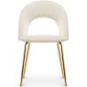 Buy Dining Chair - Upholstered in Velvet - Maeve Cream 61168 - in the EU