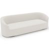 Buy 4/5 Seater Sofa - Bouclé Fabric Upholstery - Treya White 60662 at MyFaktory