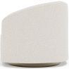 Buy 4/5 Seater Sofa - Bouclé Fabric Upholstery - Treya White 60662 in the Europe