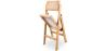 Buy Folding Wooden Rattan Dining Chair -Bama Natural wood 61157 at MyFaktory