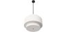 Buy Ceiling Pendant Lamp - Fabric Shade - Sime Black 60681 home delivery