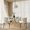 Buy Ceiling Pendant Lamp - Fabric Shade - Sime Black 60681 - prices