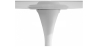 Buy Round Fiberglass Tulipa Table - 110cm White 29845 at MyFaktory