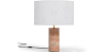 Buy Table Lamp with Marble Base - Luyer White 60663 in the Europe