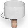 Buy Table Lamp with Marble Base - Luyer White 60663 home delivery