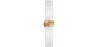Buy Wall Lamp Aged Gold - 2-Light Wall Sconce - Ouna Aged Gold 60683 - in the EU