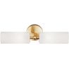Buy Wall Lamp Aged Gold - 2-Light Wall Sconce - Ouna Aged Gold 60683 home delivery