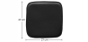 Buy Cushion for Square Stool - Faux Leather - Bistrot  Light brown 61221 home delivery