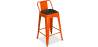 Buy Cushion for Square Stool - Faux Leather - Bistrot  Light brown 61221 in the Europe