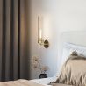 Buy Wall Sconce Candlestick Lamp - Gold - Pryi Aged Gold 60669 in the Europe