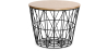 Buy Basket Side table Black 58416 - prices