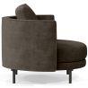 Buy Design Armchair - Velvet Upholstery - Nagar Taupe 60687 at MyFaktory