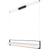 Buy Pendant Lamp Horizontal LED Bar - Gress Black 61233 - prices