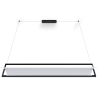 Buy Pendant Lamp Horizontal LED Bar - Gress Black 61233 - prices