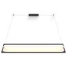 Buy Pendant Lamp Horizontal LED Bar - Gress Black 61233 - prices