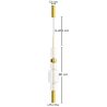 Buy Design Pendant Lamp - LED - Loraina Gold 61253 with a guarantee