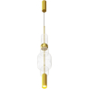 Buy Design Pendant Lamp - LED - Loraina Gold 61253 home delivery