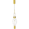 Buy Design Pendant Lamp - LED - Loraina Gold 61253 in the Europe