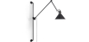 Buy Adjustable Wall-Mounted Flex Lamp - Gued Black 61265 - in the EU