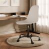Buy Office Chair with Armrests - Wheeled Desk Chair - Black Brielle Frame Black 61268 - prices