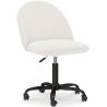 Buy Upholstered Office Chair - Bouclé - Bennett White 61271 at MyFaktory
