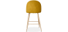 Buy Fabric Upholstered Stool - Scandinavian Design - 66cm - Bennett Yellow 61276 - in the EU
