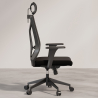 Buy Ergonomic Office Chair with Wheels and Armrests - Retor Black 61279 in the Europe