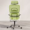 Buy Ergonomic Office Chair with Wheels and Armrests - Techas Green 61281 - in the EU