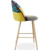 Buy Patchwork Upholstered Stool - Scandinavian Style - 66cm - Bennett Multicolour 61289 at MyFaktory