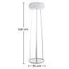 Buy Crystal Floor lamp 35cm  Transparent 53532 with a guarantee
