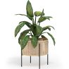 Buy Pot de Sol Rond - Style Boho - Etnica Natural 61243 at MyFaktory