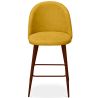 Buy Fabric Upholstered Stool - Scandinavian Design - 66cm- Bennett Yellow 61284 at MyFaktory