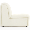 Buy Straight Module Sofa - Upholstered in Bouclé Fabric - Barkleyn White 61249 in the Europe