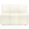 Buy Straight Module Sofa - Upholstered in Bouclé Fabric - Barkleyn White 61249 - in the EU