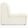 Buy Straight Module Sofa - Upholstered in Bouclé Fabric - Barkleyn White 61249 home delivery