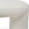Buy Upholstered Bench in Bouclé Fabric - Loriel White 61307 in the Europe