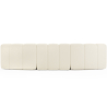 Buy Modular Sofa - Upholstered in Bouclé - 3 Modules - Barkleyn White 61309 home delivery