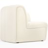 Buy Modular Sofa - Upholstered in Bouclé - 3 Modules - Barkleyn White 61309 home delivery
