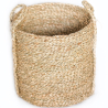 Buy Natural Fiber Basket with Handles - 30x30CM - Gressa Natural 61319 - prices