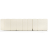 Buy Modular Sofa - Upholstered in Bouclé - 3 Modules - Barkleyn II White 61310 home delivery