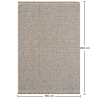 Buy Rug (190x290 cm) - Greka Grey 61376 home delivery