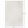 Buy Rug Large Contemporary Modern Design - Beige (290x200 cm) - Desda Beige 61367 in the Europe