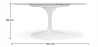 Buy Tulipa Table - Marble - 110cm Marble 13302 with a guarantee