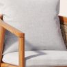Buy Outdoor Teak Wood Chair with Cushions - Aran Natural 61322 with a guarantee