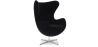 Buy Armchair with armrests - Fabric upholstery - Bold Black 13412 - prices