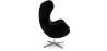 Buy Armchair with armrests - Fabric upholstery - Bold Black 13412 at MyFaktory
