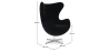Buy Armchair with armrests - Fabric upholstery - Bold Black 13412 with a guarantee